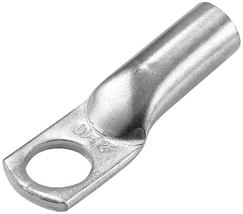 TRU COMPONENTS TC-12885908 Rohrkabelschuh 180 ° M10 25 mm² Loch-Ø: 10 mm