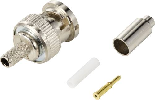 TRU COMPONENTS TC-12885928 BNC-Steckverbinder Stecker, gerade 50 Ω