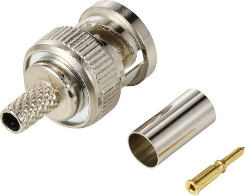 TRU COMPONENTS TC-12885936 BNC-Steckverbinder Stecker, gerade 50 Ω