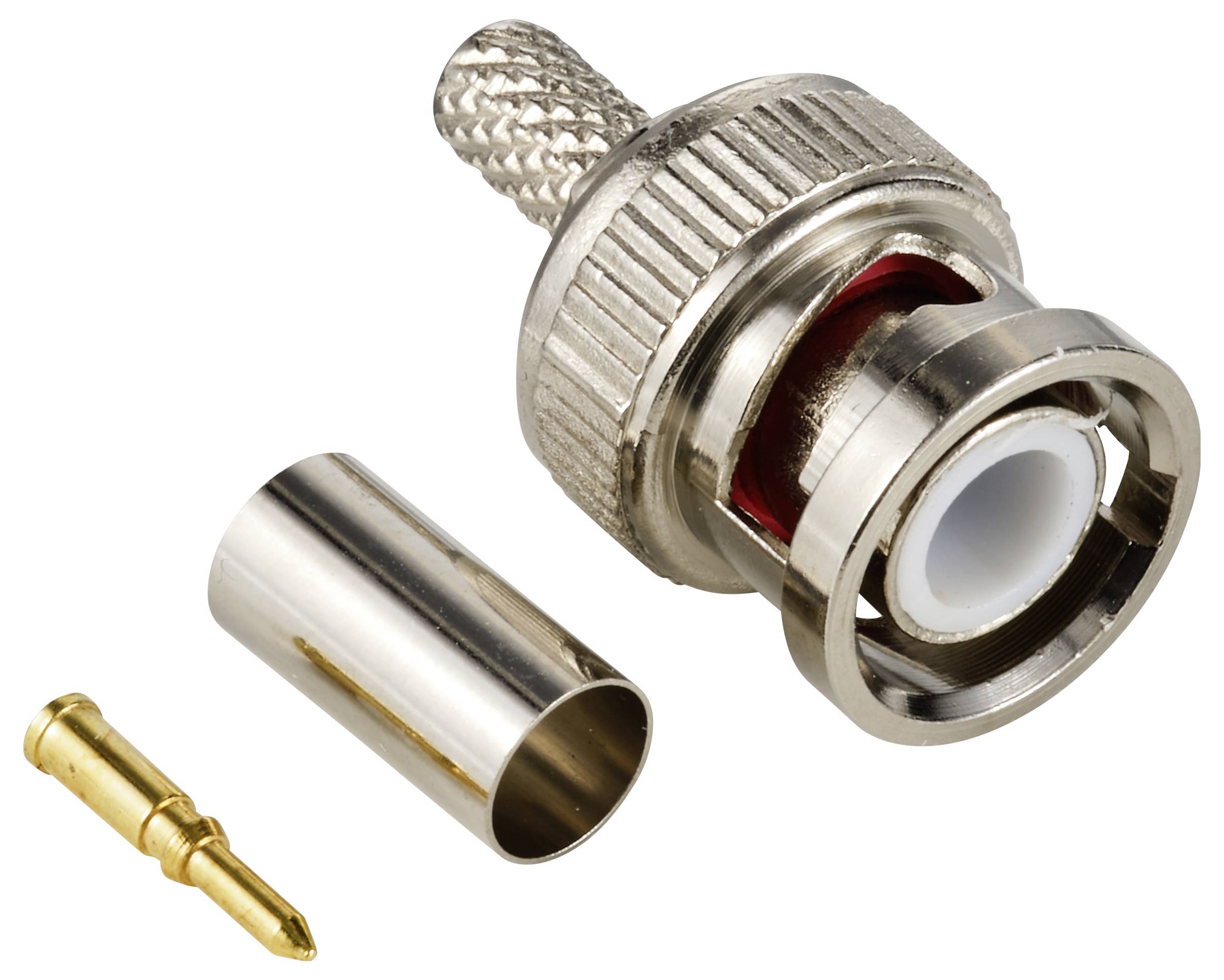 TRU COMPONENTS TC-12885936 BNC-Steckverbinder Stecker, gerade 50Ω