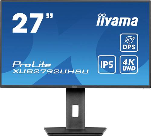 Iiyama ProLite XUB2792UHSU-B6 LED-Monitor EEK F (A - G) 68.6 cm (27 Zoll) 3840 x 2160 Pixel 16:9 4