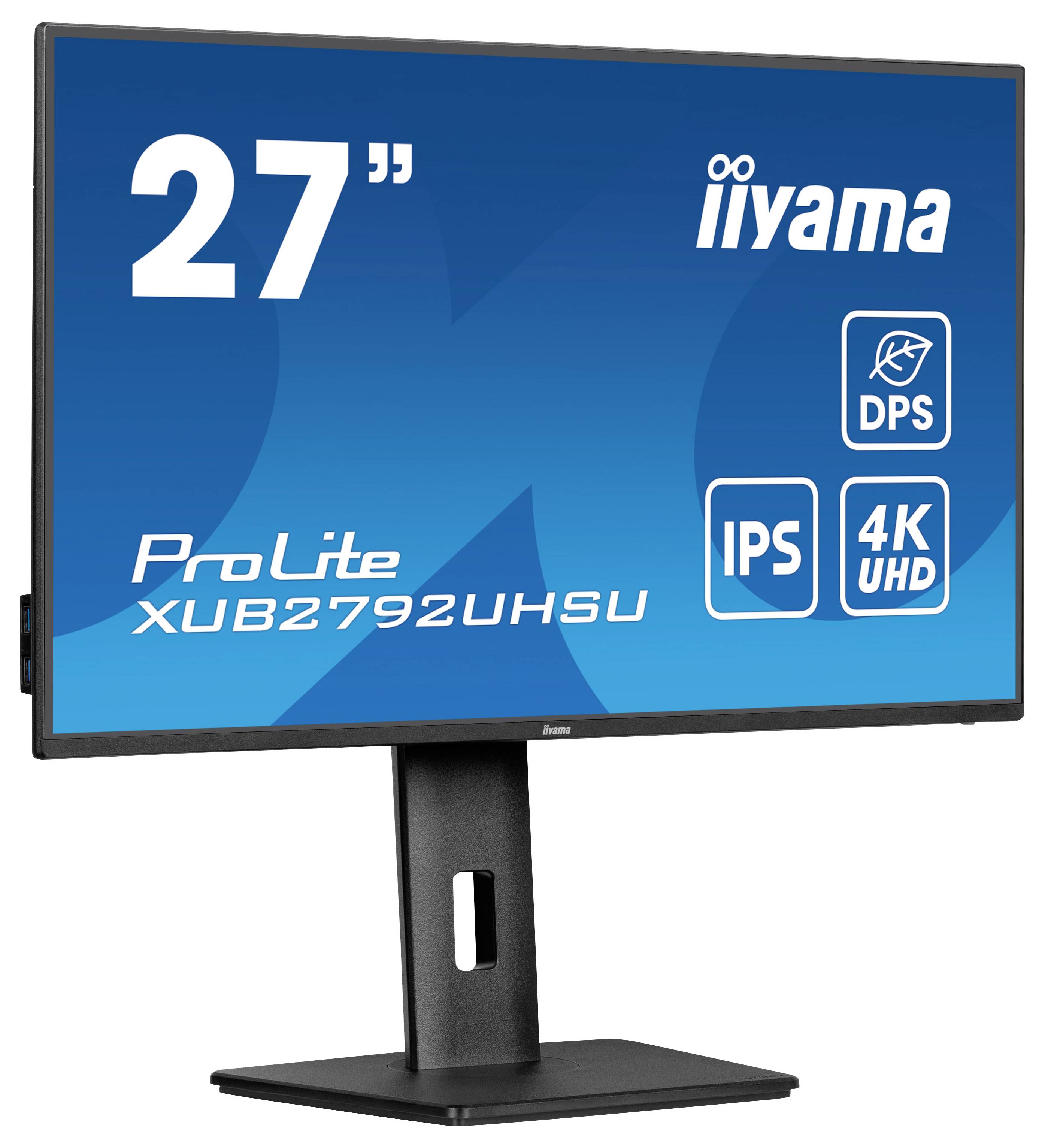 Iiyama ProLite XUB2792UHSU-B6 LED-Monitor EEK F (A - G) 68.6cm (27 Zoll) 3840 x 2160 Pixel 16:9 4 ms HDMI®, DisplayPort