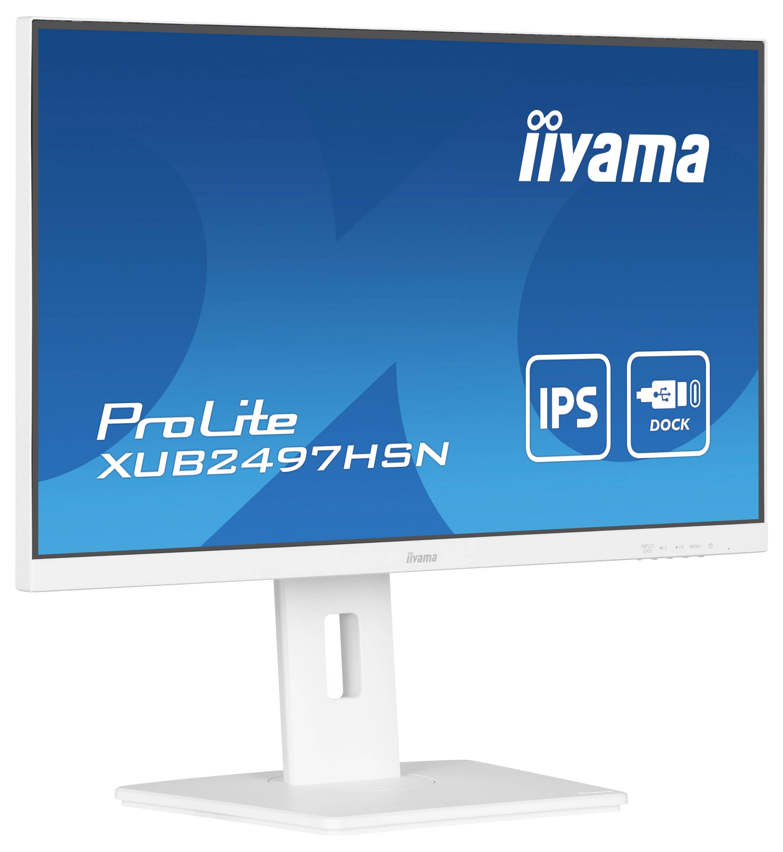 Iiyama ProLite XUB2497HSN-W1 LED-Monitor EEK E (A - G) 60.5 cm (23.8 Zoll) 1920 x 1080 Pixel 16:9 1 ms HDMI®, DisplayPort, Kopfhörer (3.5 mm Klink