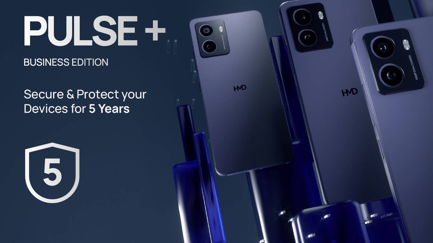 HMD Pulse Plus 128 GB Midnight Blue 16.7 cm (6.56 Zoll) Smartphone