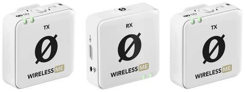 Røde Wireless ME DUAL Compact - Weiß