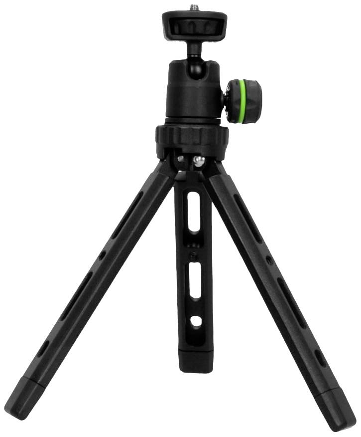 Gravity VS TRIPOD 01 B Tischstativ 1/4 Zoll Arbeitshöhe=85 - 215mm Schwarz Kugelkopf