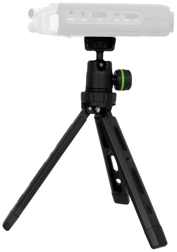 Gravity VS TRIPOD 01 B Tischstativ 1/4 Zoll Arbeitshöhe=85 - 215mm Schwarz Kugelkopf