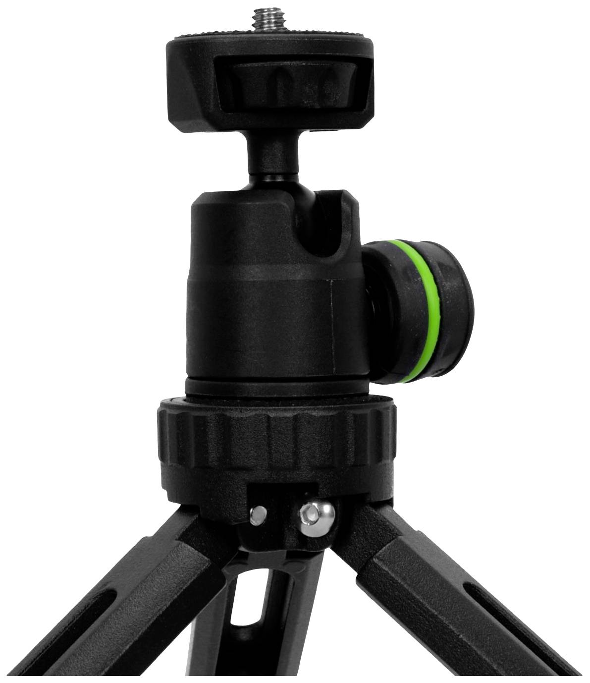 Gravity VS TRIPOD 01 B Tischstativ 1/4 Zoll Arbeitshöhe=85 - 215mm Schwarz Kugelkopf