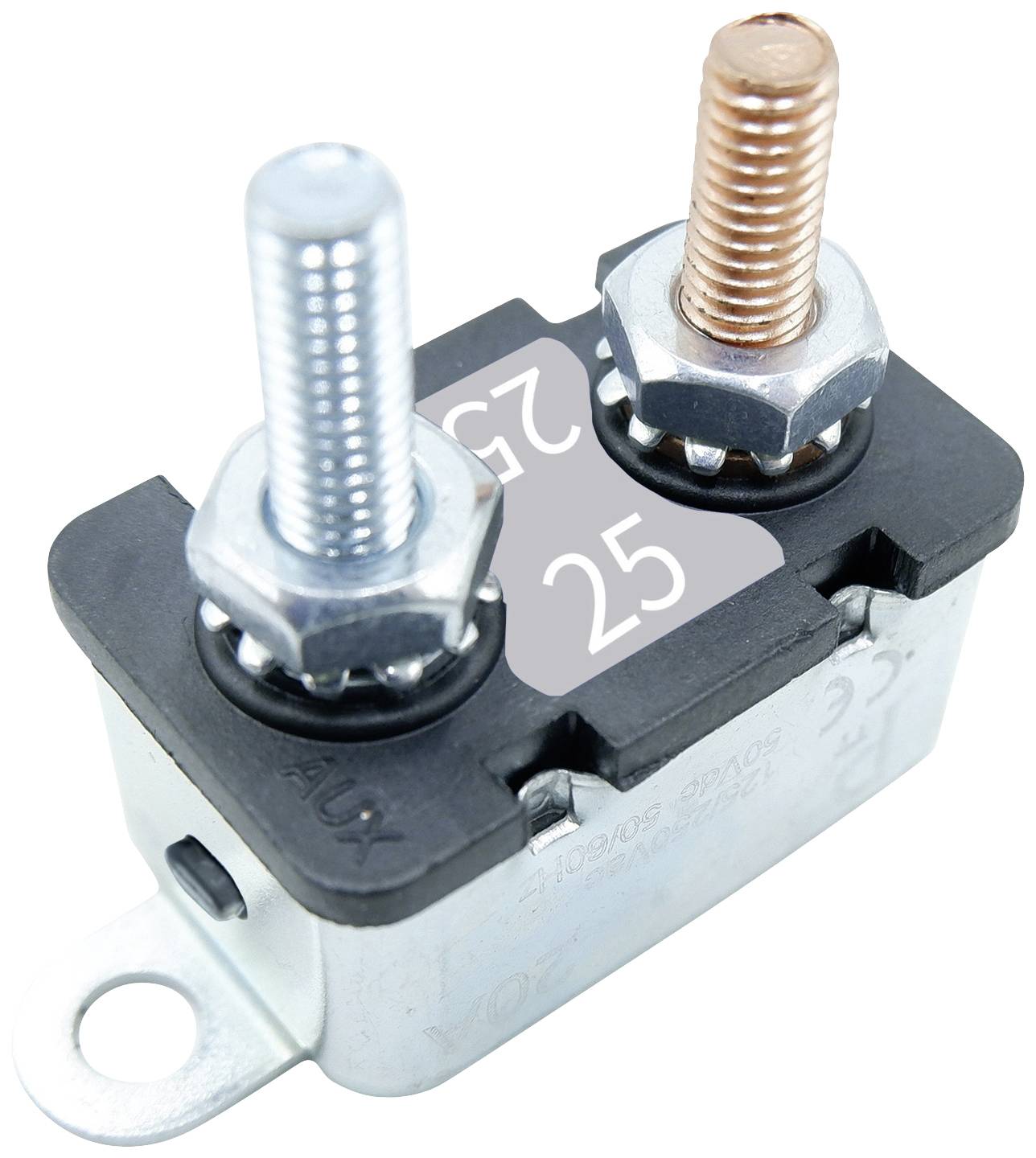 PARTS PTT C001-102-0111C2T325 Sicherungsautomat 25 A, 12.5 A, 6 A Silber, Weiß 1 St.