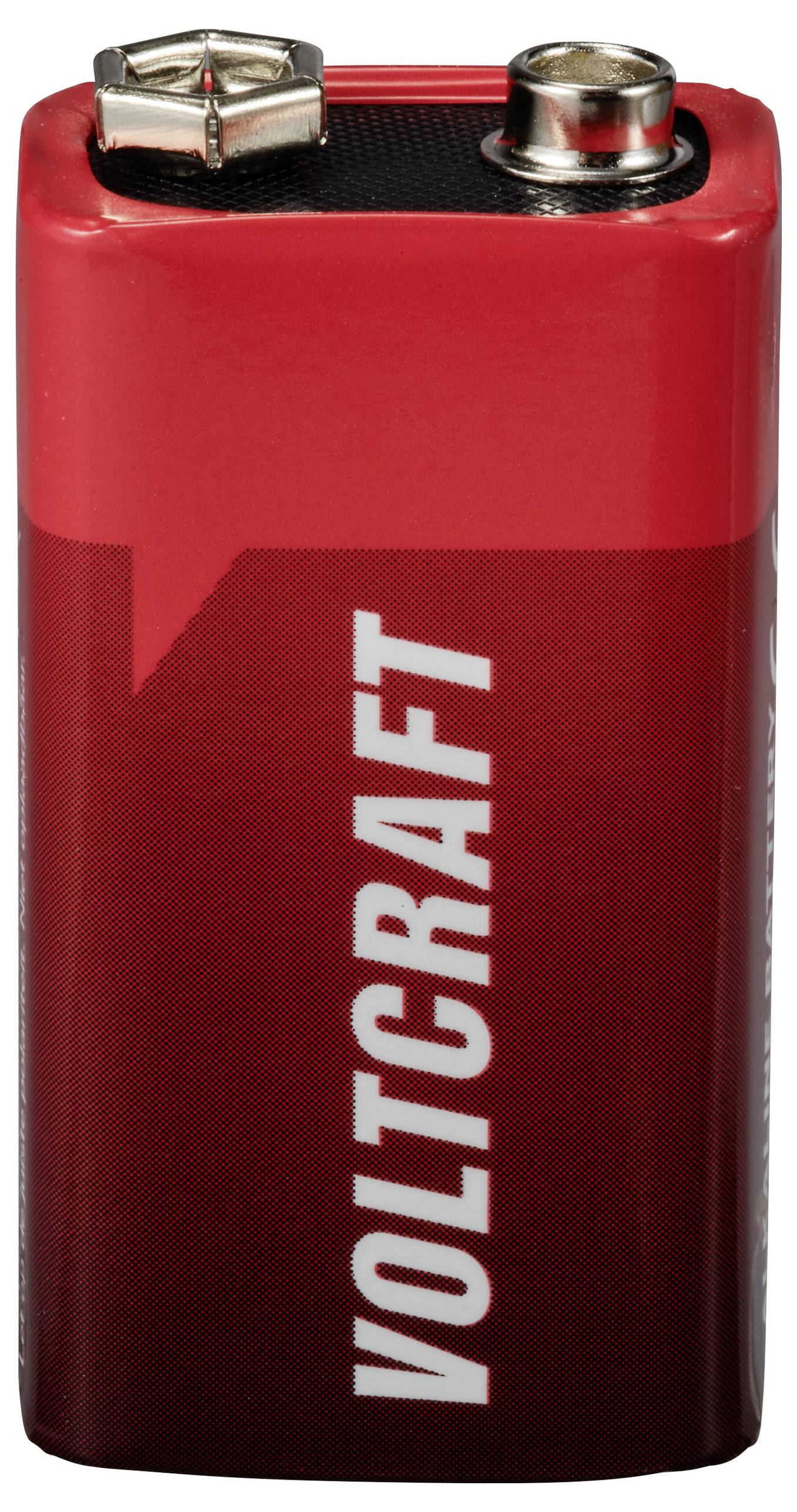 VOLTCRAFT VC-16107985 9V Block-Batterie Alkali-Mangan 550 mAh 9V 20St.