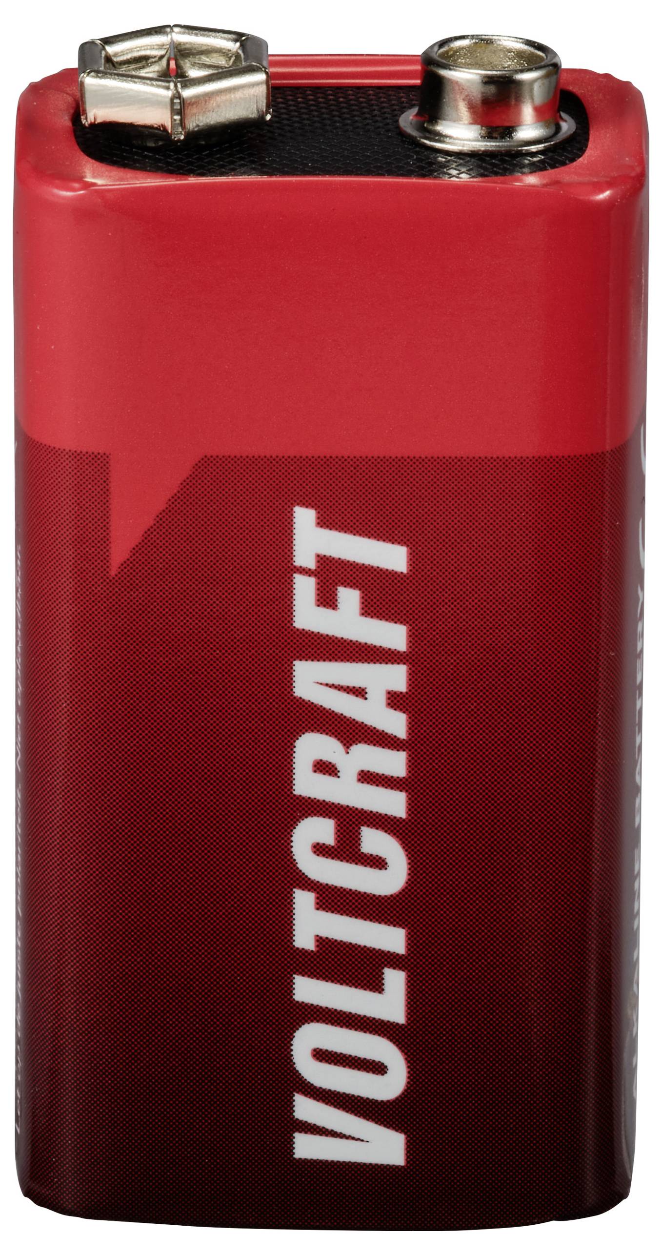 VOLTCRAFT VC-16107990 9V Block-Batterie Alkali-Mangan 550 mAh 9V 30St.