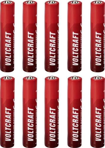 VOLTCRAFT VC-16108025 Mini (AAAA)-Batterie Mini (AAAA) Alkali-Mangan 1.5 V 500 mAh 10 St.