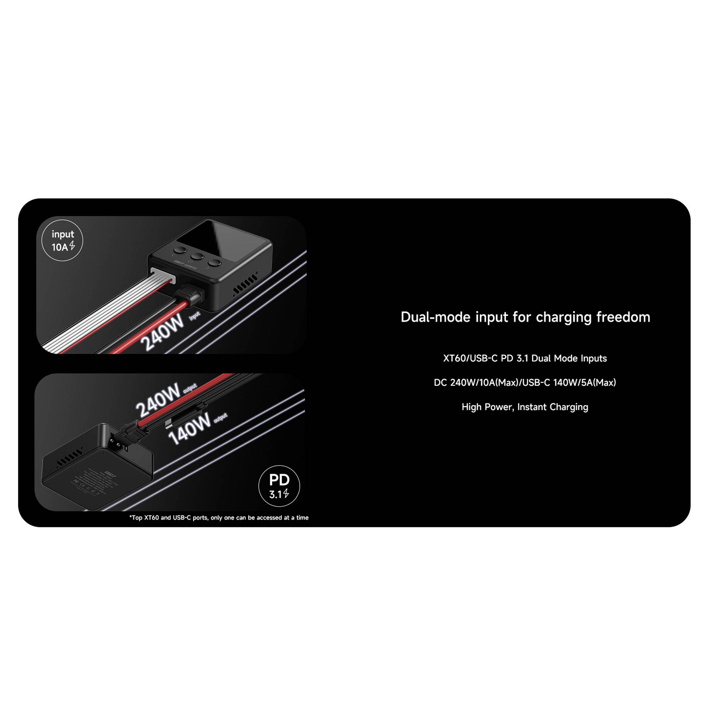 ISDT 608PD Smart Modellbau-Multifunktionsladegerät 10 A LiFePO, LiPo, LiHV, NiMH Entladefunktion, G