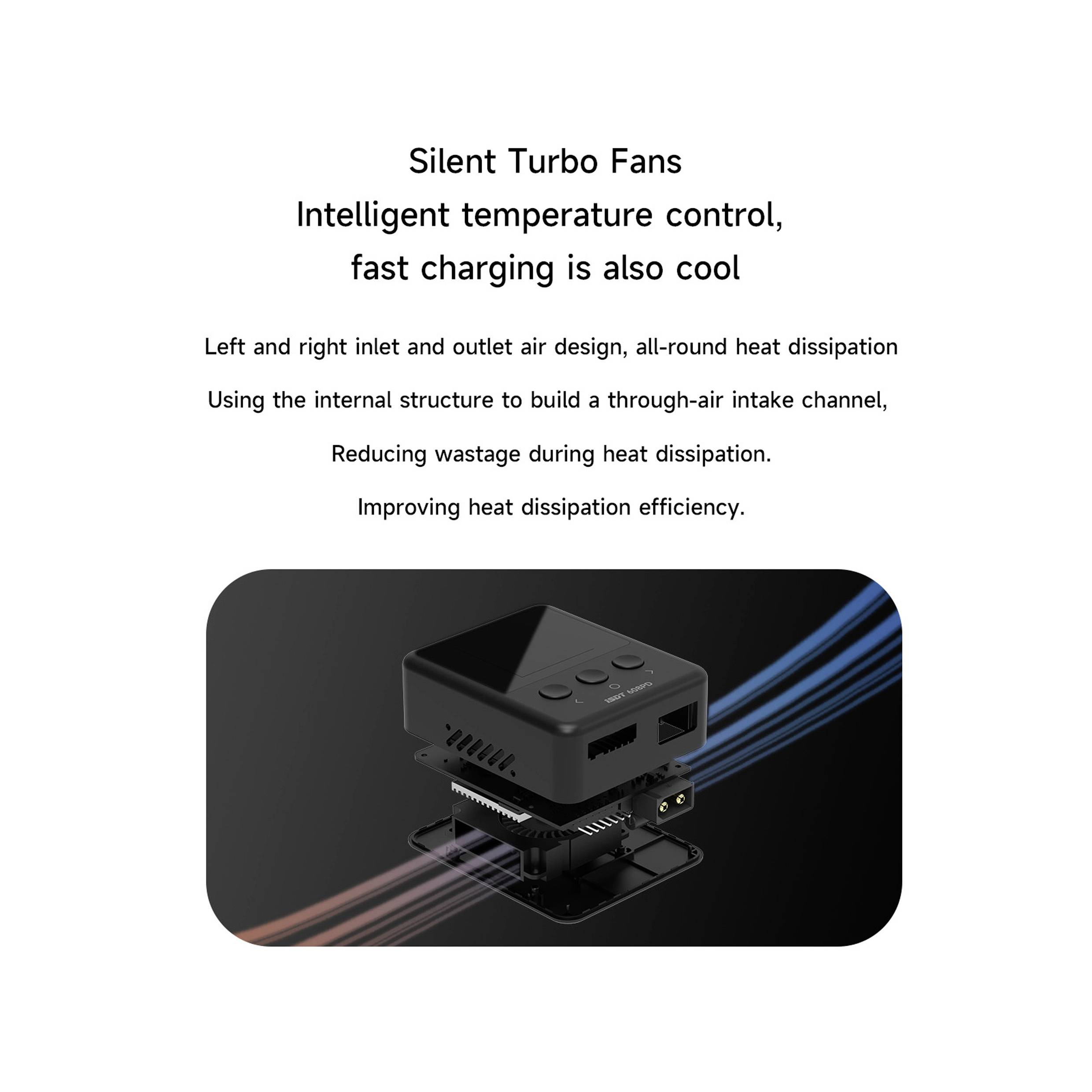 ISDT 608PD Smart Modellbau-Multifunktionsladegerät 10 A LiFePO, LiPo, LiHV, NiMH Entladefunktion, G