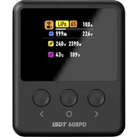 ISDT 608PD Smart Modellbau-Multifunktionsladegerät 10A LiFePO, LiPo, LiHV, NiMH Entladefunktion, Grafische Anzeige, Ladestrom ISDT 608PD Smart Modellbau-Multifunktionsladegerät 10A LiFePO, LiPo, LiHV, NiMH Entladefunktion, Grafische Anzeige, Ladestrom