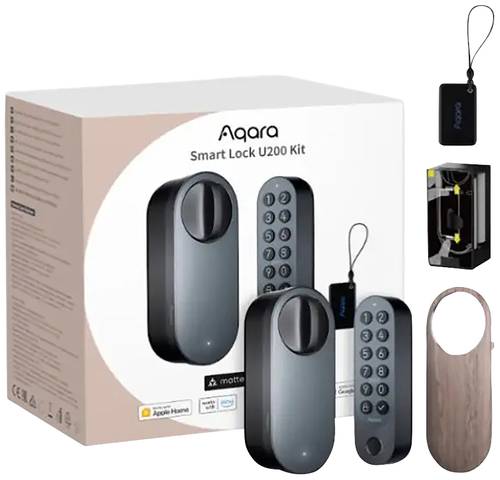 Aqara Codetastatur, Türschlossantrieb EL-D02D Schwarz