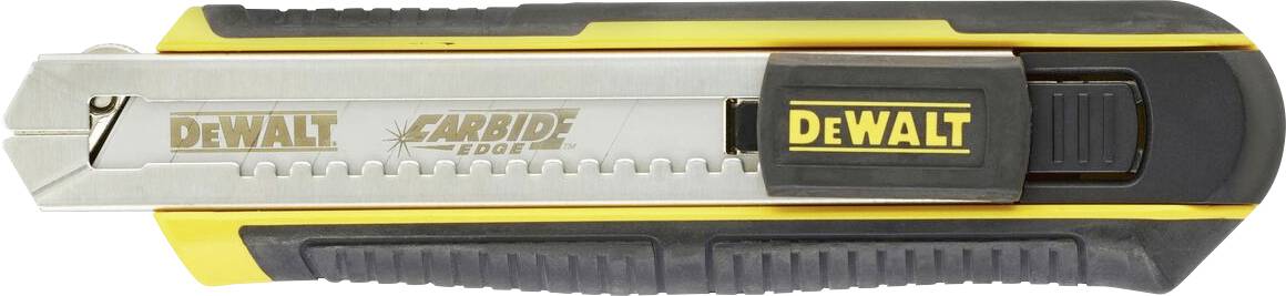 DEWALT DWHT0-10249 Cuttermesser inkl. 3 Wolframcarbid-beschichteten Abbrechklingen 1St.
