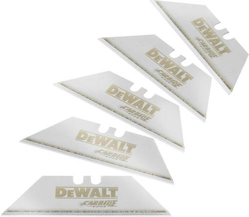 DEWALT DWHT0-11131 Wolframcarbid-beschichtete Universal-Trapezklingen 5 St.