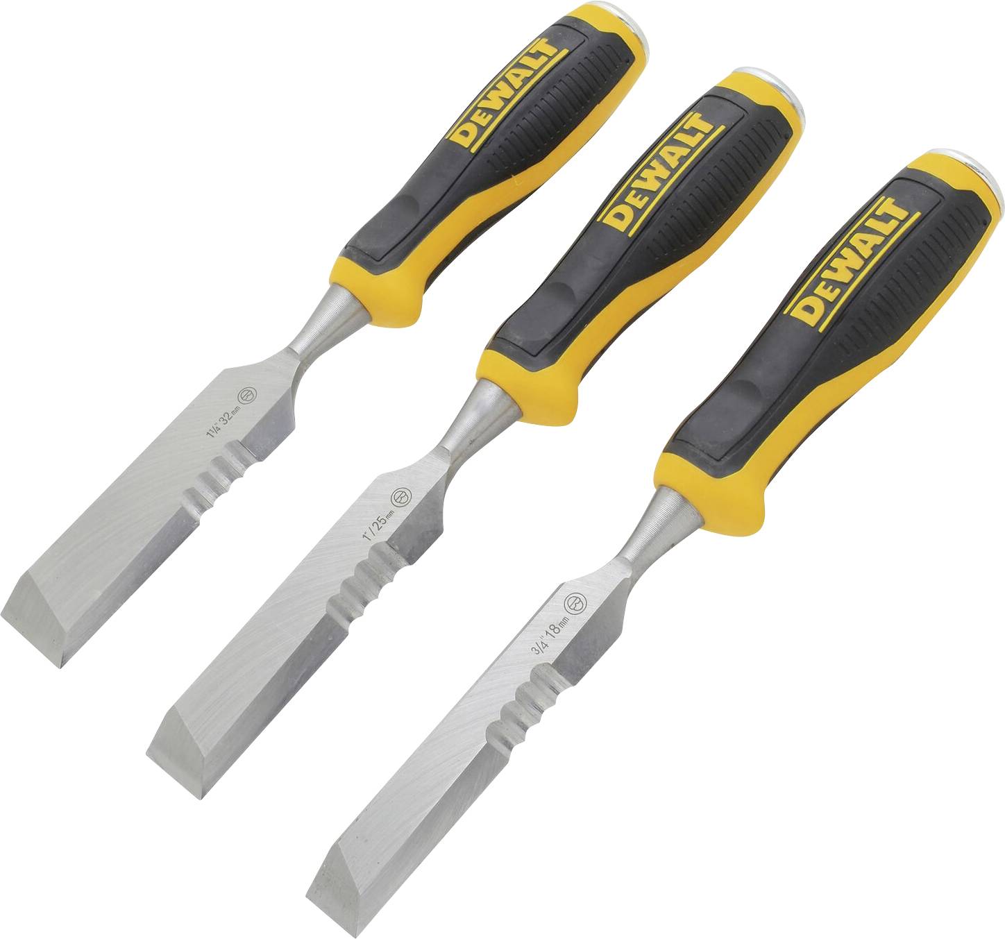 DEWALT Stechbeitel-Set 3-tlg. 18, 25, 32mm DWHT0-16148