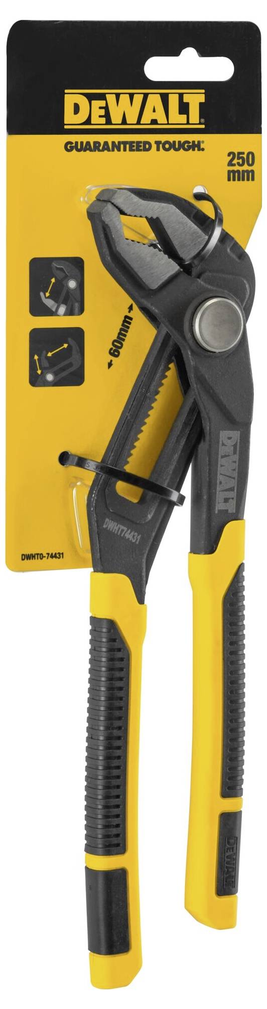 DEWALT DWHT0-74431 Wasserpumpenzange 250mm
