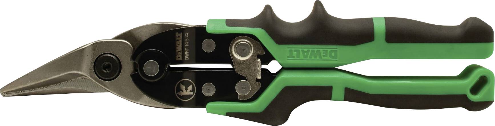 DEWALT Blechschere ERGO, rechts grün DWHT14674-0