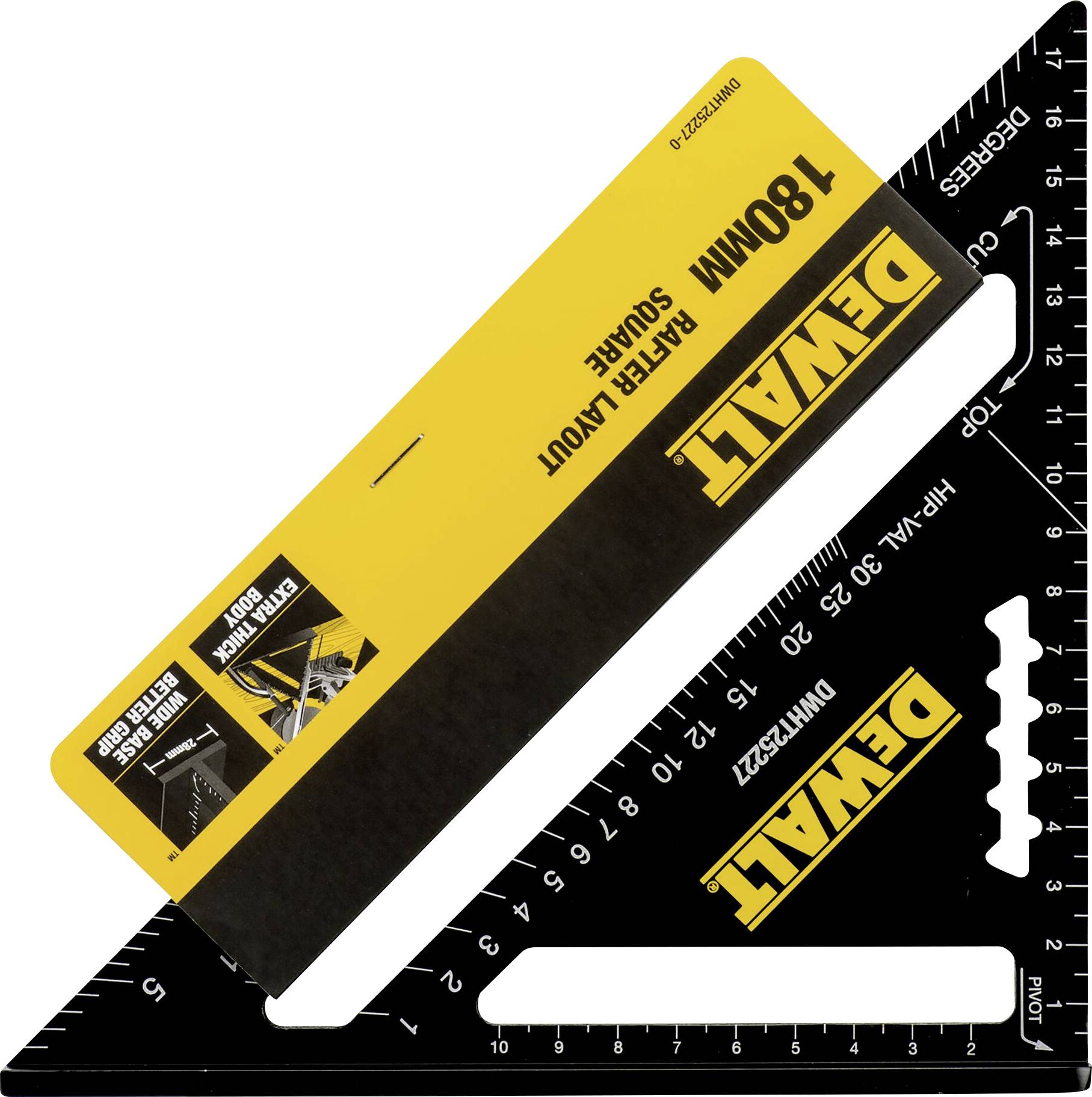 DEWALT DWHT25227-0 Anschlagwinkel 180 x 180 mm