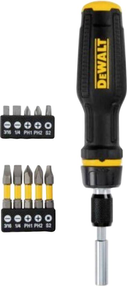 DEWALT Universal Bit-Schraubendreher 10teilig
