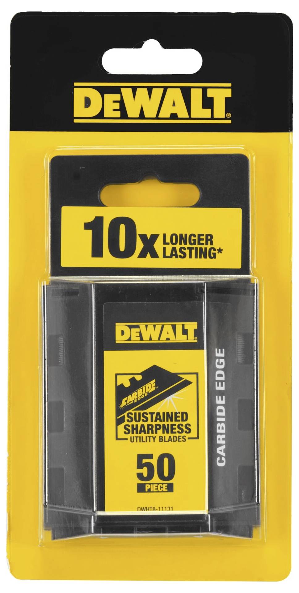 DEWALT DWHT8-11131 Wolframcarbid-beschichtete Universal-Trapezklingen 50St.