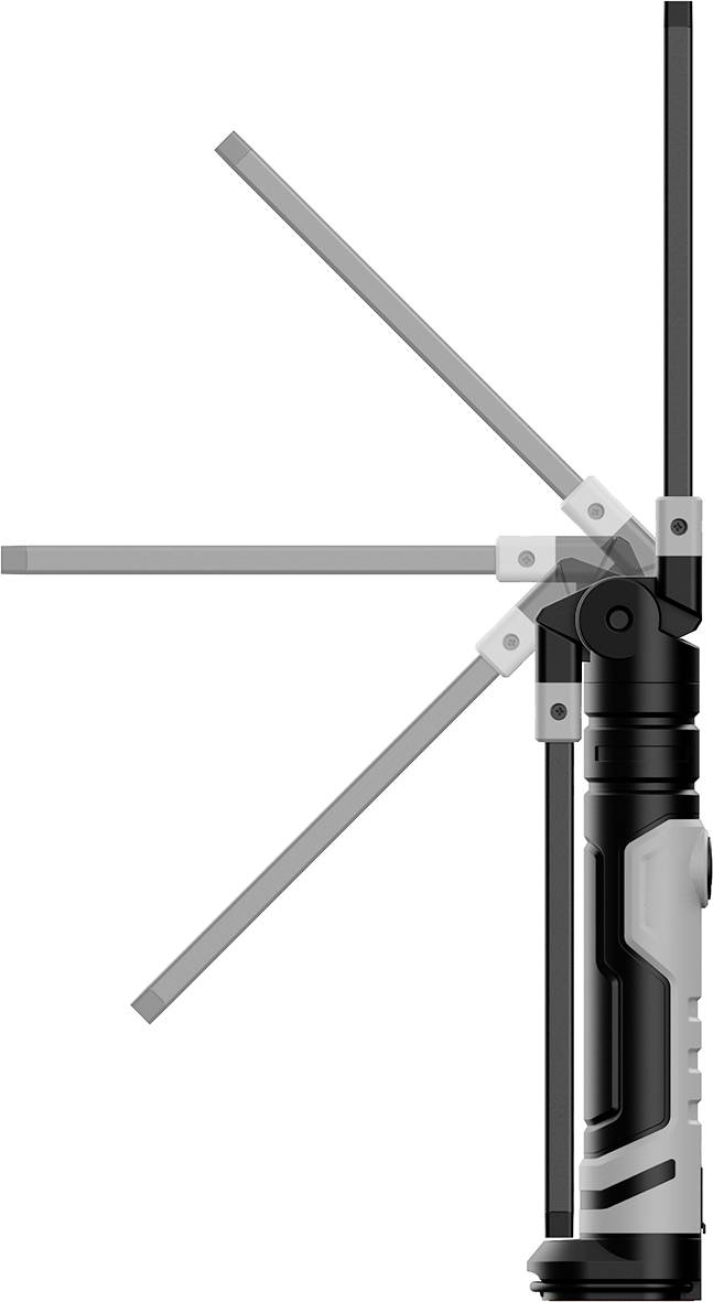 Kunzer PL-082 Akkubetriebenes LED-Leuchtmittel Arbeitsleuchte akkubetrieben, über USB