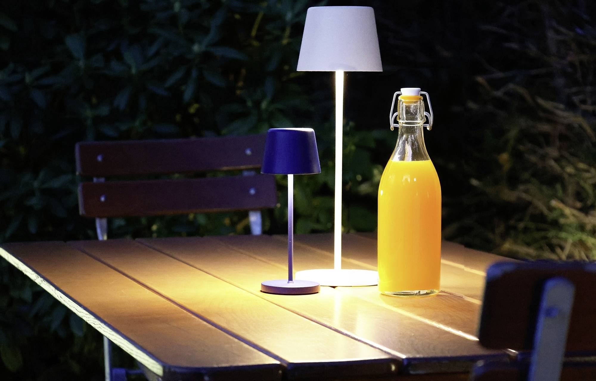 Deko Light 620199 Canis LED-Akku-Tischlampe 3.5W Warmweiß Weiß