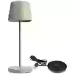 Deko Light 620203 Canis Mini LED-Akku-Tischlampe 2.3W Warmweiß Grau-Grün Deko Light 620203 Canis Mini LED-Akku-Tischlampe 2.3W Warmweiß Grau-Grün