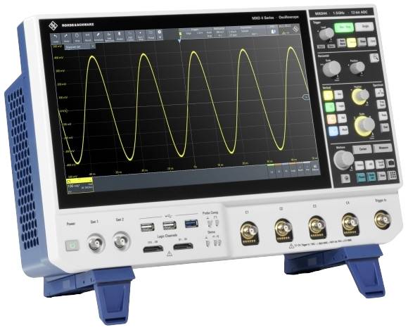 Rohde & Schwarz R&S® MXO44-ULTM Digital-Oszilloskop 200 MHz 4-Kanal 5 GSa/s 400 Mpts 12 Bit 1 St.