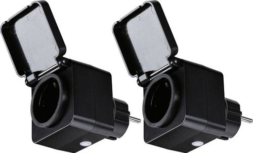 Paulmann 4064161334592 Zigbee Smart Plug Home Zwischensteckdose Schwarz