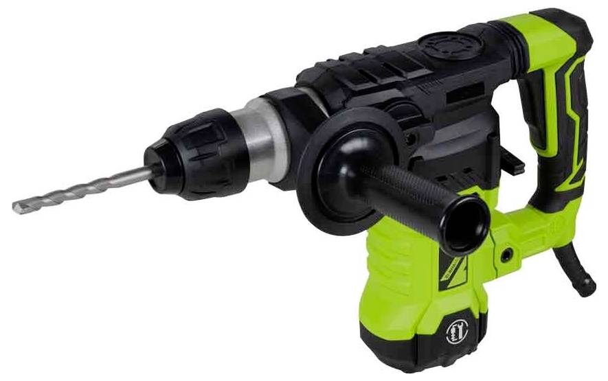 Zipper ZI-BHA1500DN SDS-Plus-Bohrhammer 230V 1500W mit Zubehör, inkl. Koffer
