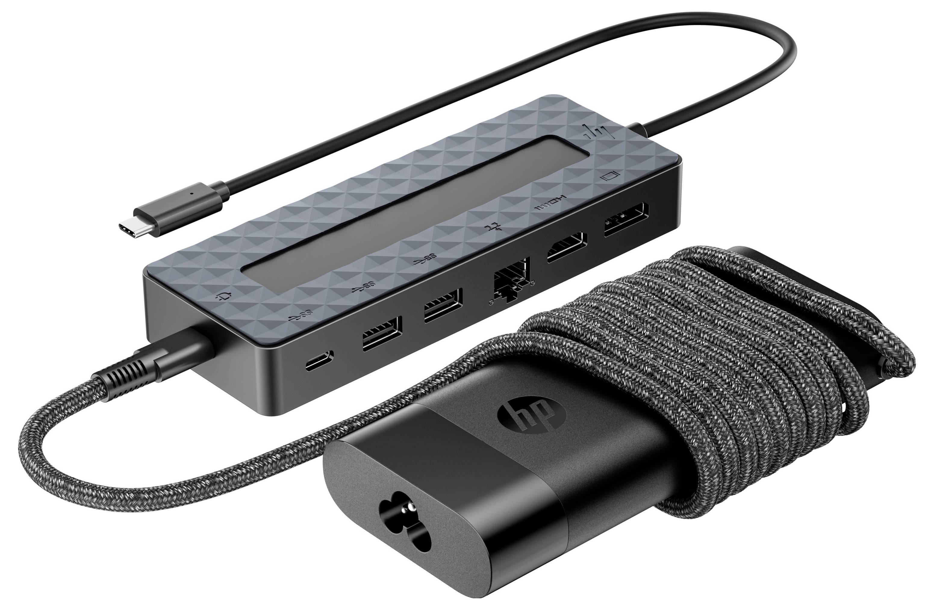 HP USB-C® Dockingstation Universal USB-C Dock + 65W Ladegerät (EU)