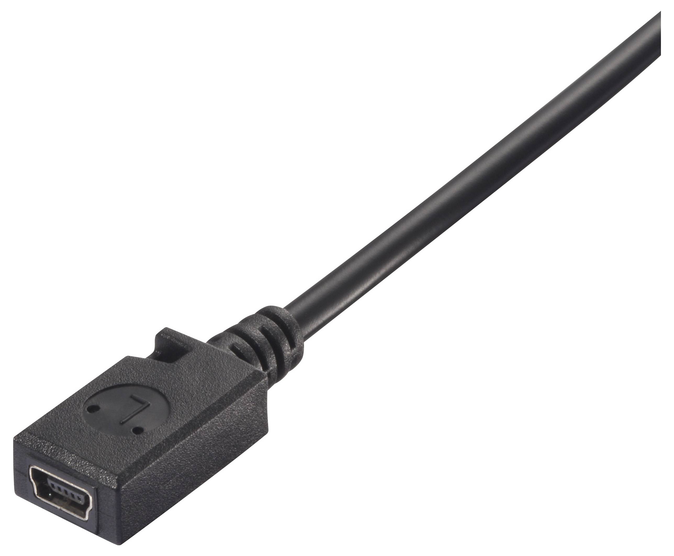 Ein schwarzes HDMI-Kabel mit einem rechteckigen Stecker, geeignet zur Übertragung von Audio- und Videosignalen zwischen Geräten.