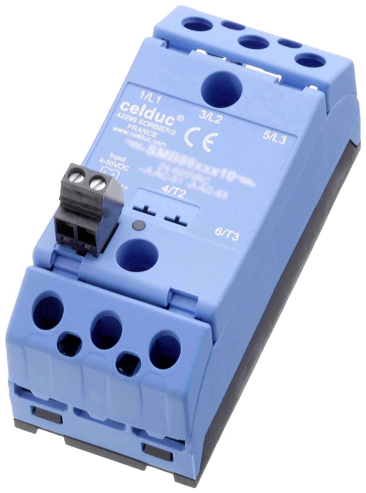 Celduc Halbleiterrelais SMB8850210 12 A Schaltspannung (max.): 640 V/AC 1 St.