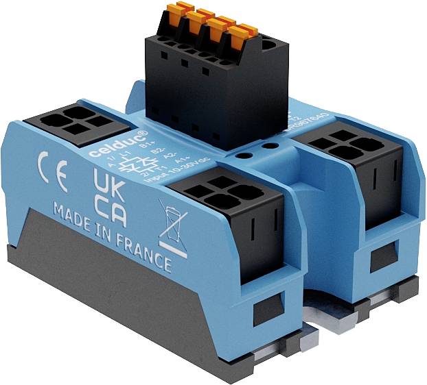 Celduc Halbleiterrelais SOBR965640-HE 41A Schaltspannung (max.): 660 V/AC 1St.