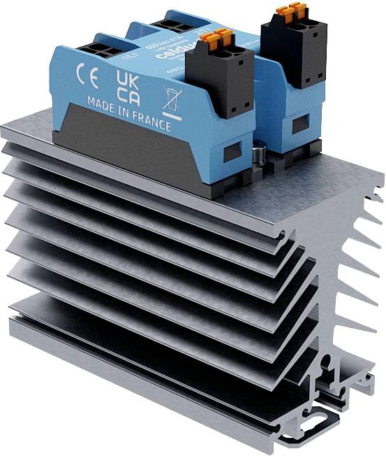 Celduc Halbleiterrelais SOR965440-HE-WF114 34A Schaltspannung (max.): 660 V/AC 1St.