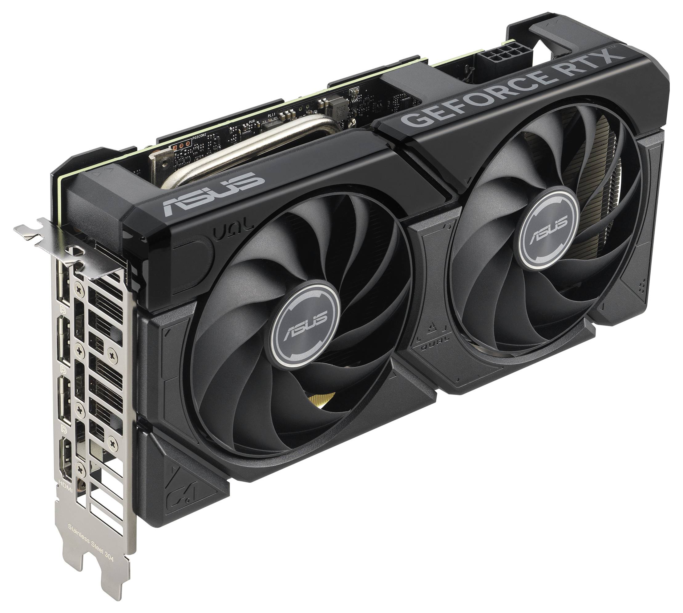 Asus Grafikkarte Nvidia GeForce RTX 4060 Ti GeForce RTX 4060 Ti 16GB GDDR6-RAM HDMI®, DisplayPort