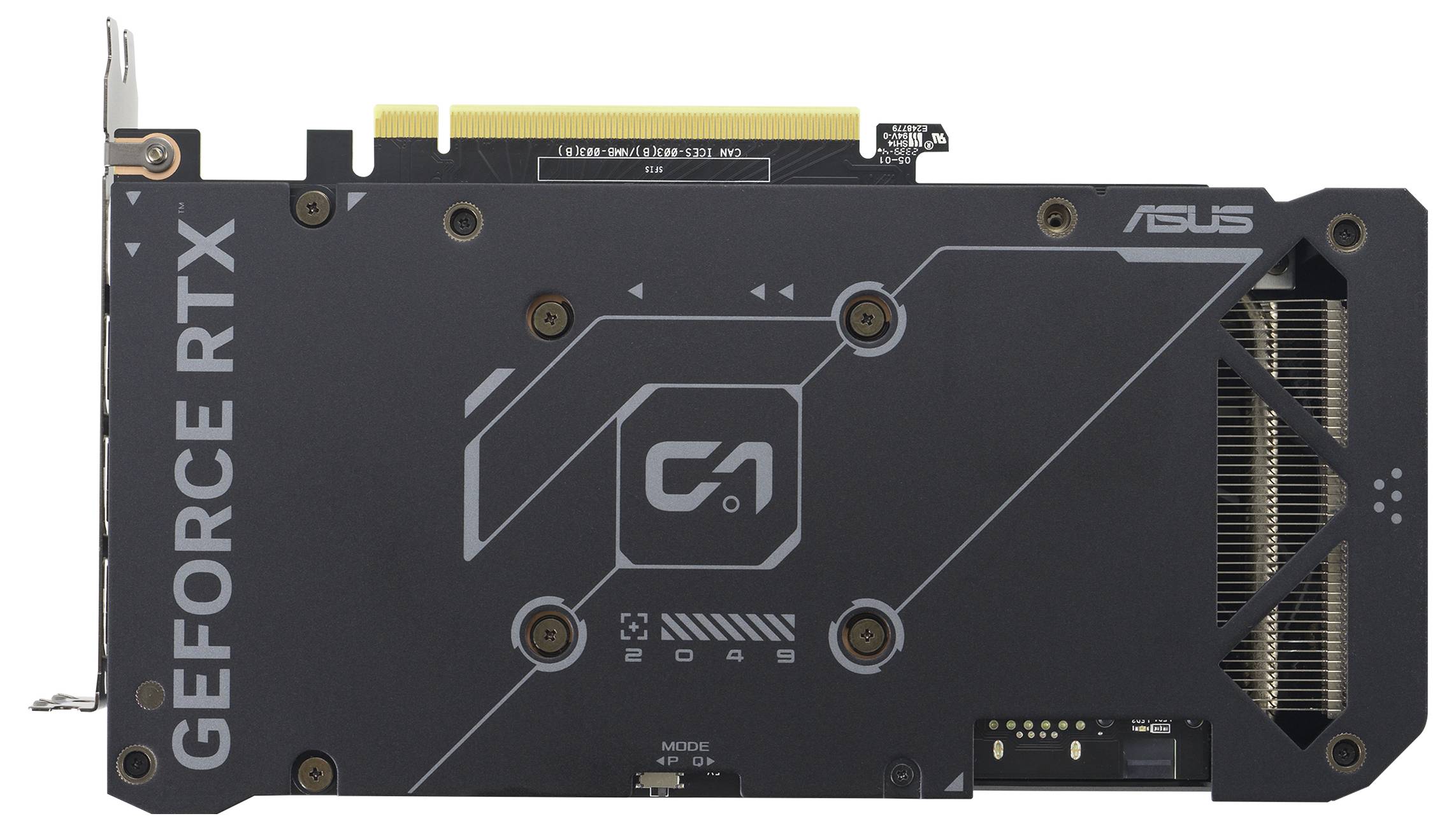 Asus Grafikkarte Nvidia GeForce RTX 4060 Ti GeForce RTX 4060 Ti 16GB GDDR6-RAM HDMI®, DisplayPort