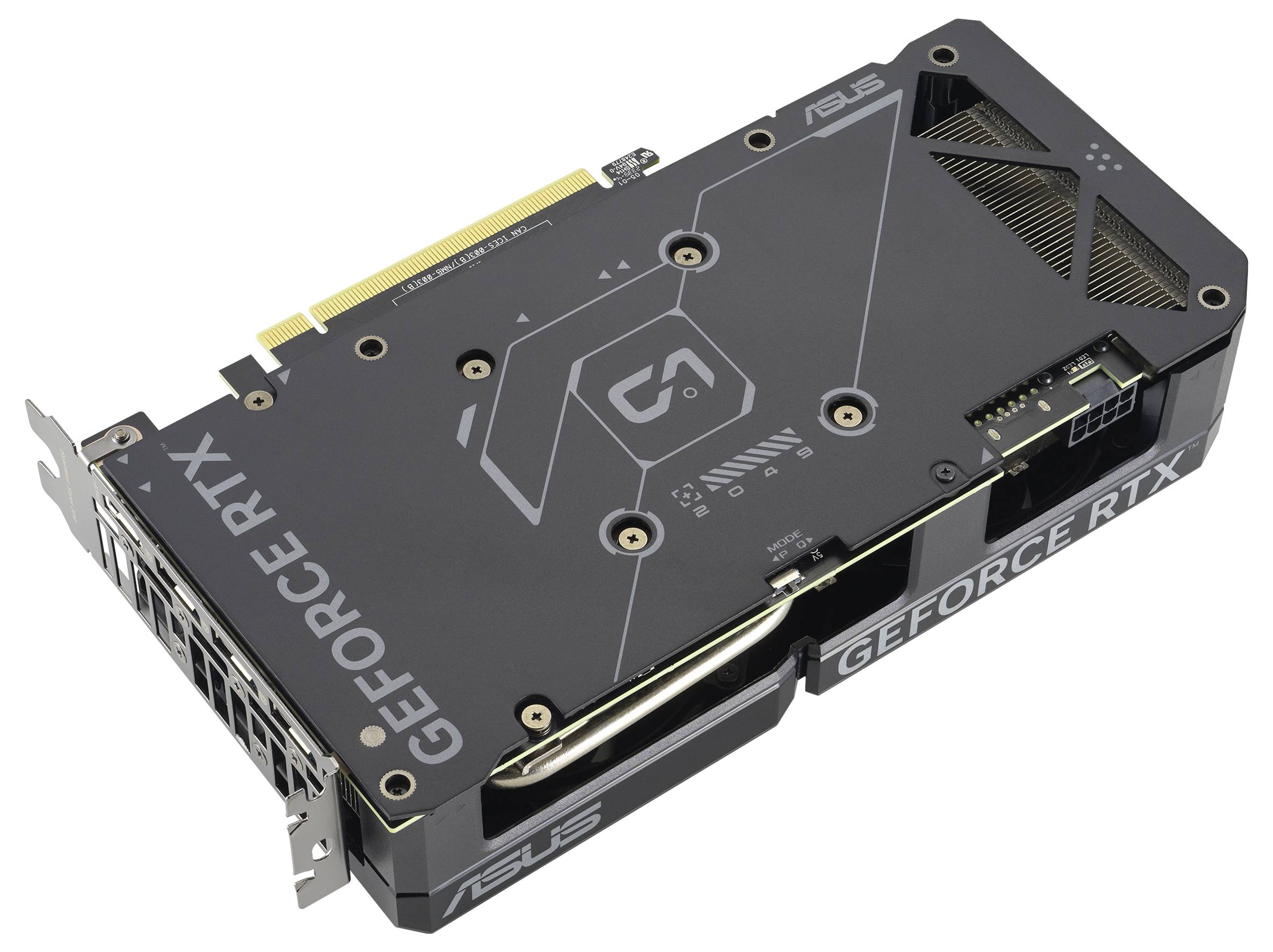 Asus Grafikkarte Nvidia GeForce RTX 4060 Ti GeForce RTX 4060 Ti 16GB GDDR6-RAM HDMI®, DisplayPort