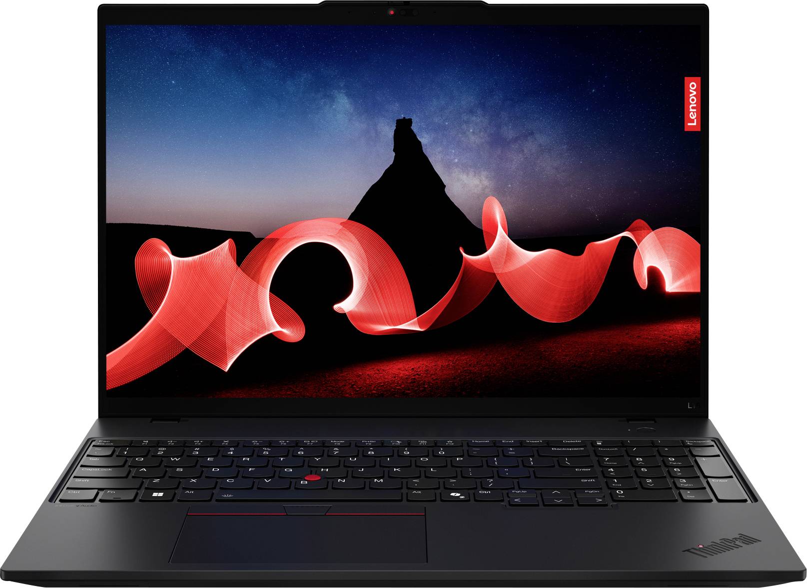 Lenovo Notebook ThinkPad L16 Gen 1 (Intel) 40.6 cm (16 Zoll) Full-HD+ Intel® Core™ Ultra 7 155U 512 GB SSD Deutsch, QWERTZ Schwarz 21L300