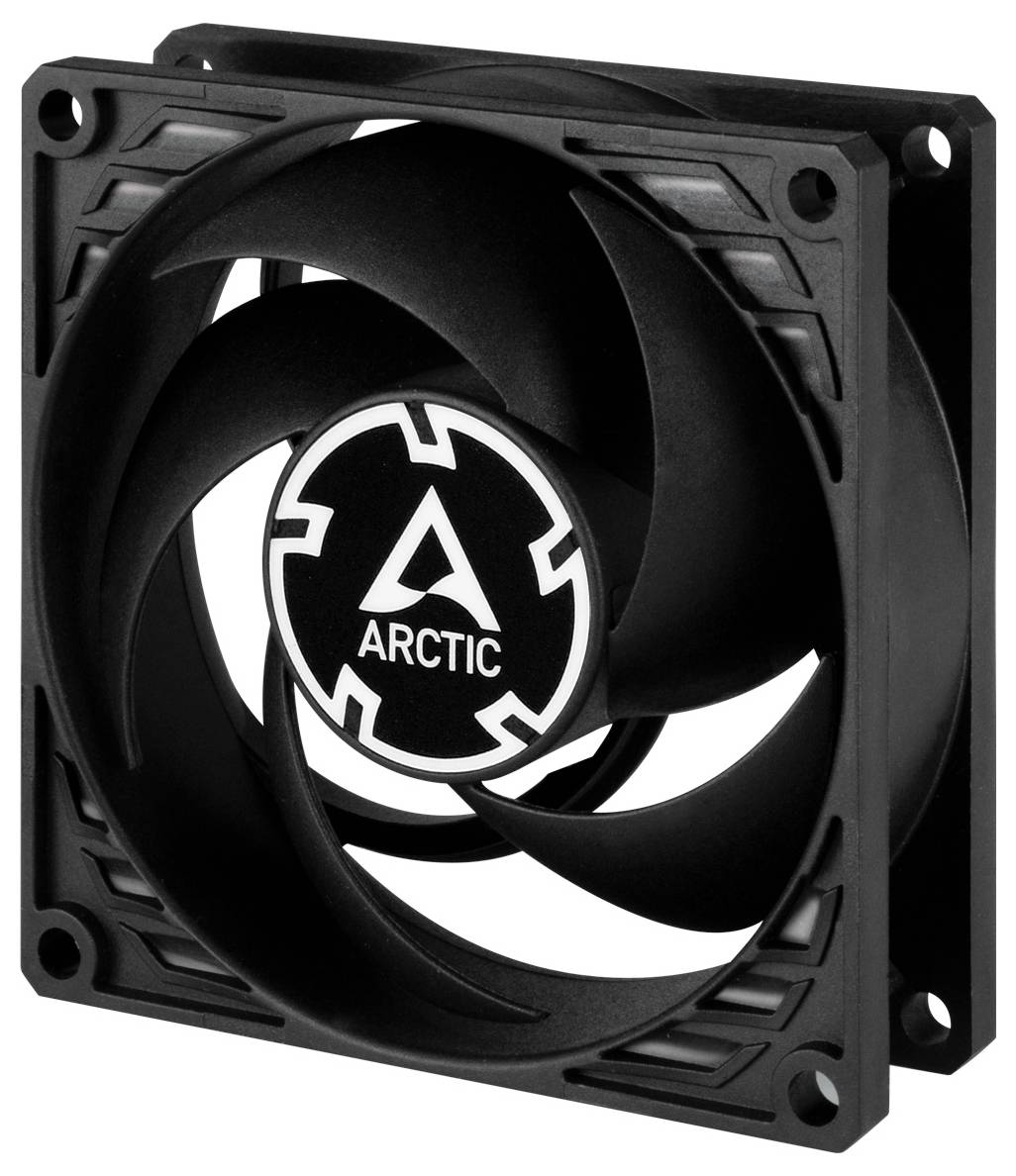 Arctic ACFAN00150A PC-Gehäuse-Lüfter Schwarz (B x H x T) 80 x 80 x 25mm