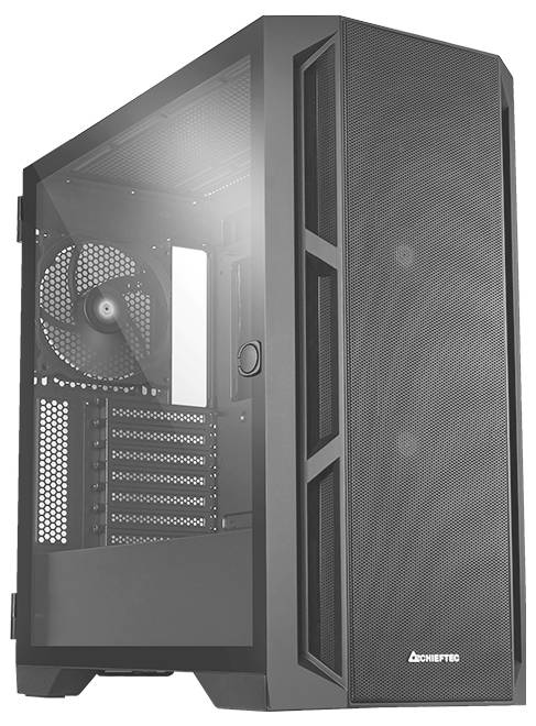 Chieftec GA-01B-M-OP Midi-Tower PC-Gehäuse Schwarz