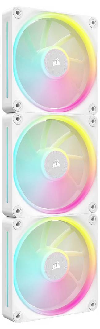 Corsair iCUE Link LX120 RGB Starter Kit - Gehäuselüfter - 120 mm - weiß (Packung