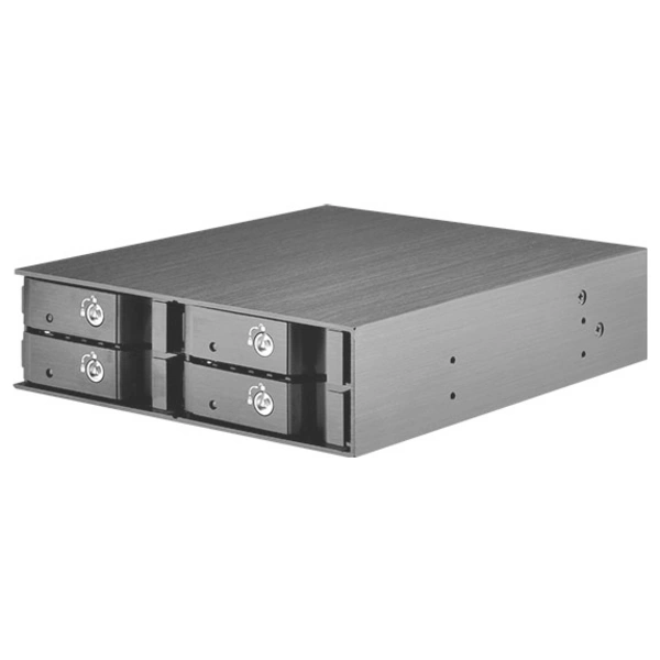 Silverstone SST-FS204B Festplatten-Wechselrahmen SATA I, SATA II, SATA III Silverstone SST-FS204B Festplatten-Wechselrahmen SATA I, SATA II, SATA III