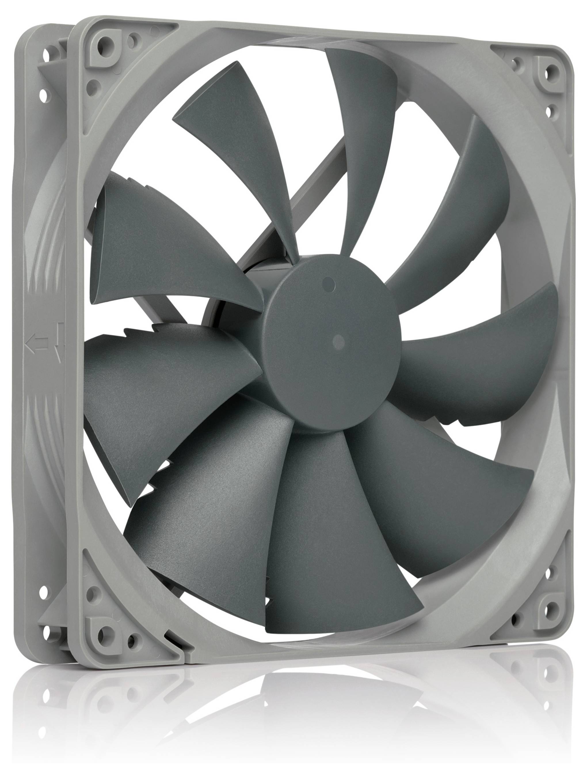 Noctua NF-P14S REDUX-1200 PWM PC-Gehäuse-Lüfter Grau (B x H x T) 140 x 140 x 25mm