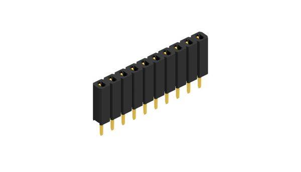 Fischer Elektronik Buchsenleiste (Standard) Anzahl Reihen: 1 10025429 10St.
