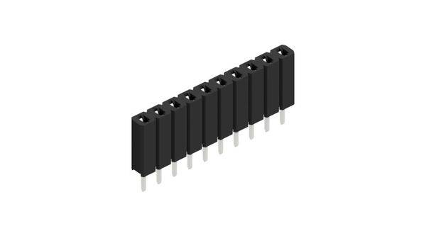 Fischer Elektronik Buchsenleiste (Standard) Anzahl Reihen: 1 10025430 10St.